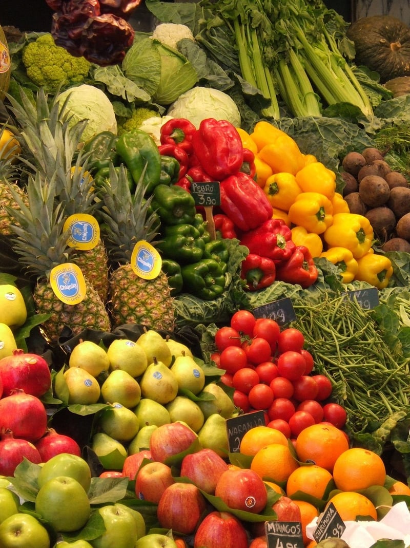 La Boqueria Market in Barcelona